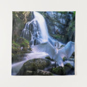 Bezauberter Wald - Natur und Ruhe  Wandteppich (Vorderseite)