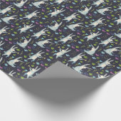 Bezauberter Wald: Nature Inspiriert nahtloses Must Geschenkpapier (Ecke)