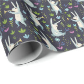 Bezauberter Wald: Nature Inspiriert nahtloses Must Geschenkpapier (Rolleneckpunkt)