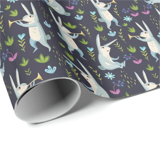 Bezauberter Wald: Nature Inspiriert nahtloses Must Geschenkpapier (Rolleneckpunkt)