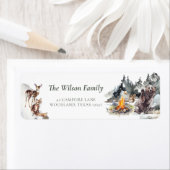 Bezauberter Wald Rustikaler Wald Junge 1. Geburtst (Insitu)