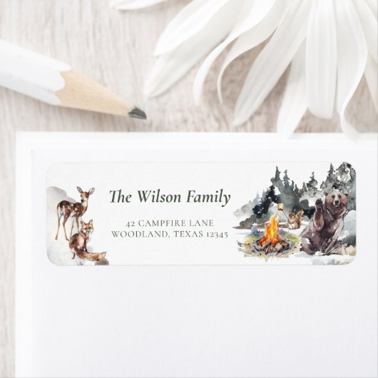 Bezauberter Wald Rustikaler Wald Junge 1. Geburtst (Insitu)