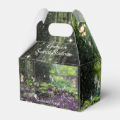Bezauberter Wald Süße 16 Feenkanbits Pilz Geschenkschachtel (Rückseite)