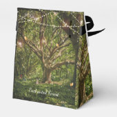 Bezauberter Wald Sweet 16 Fairies funkelnde Lichte Geschenkschachtel (Rückseite)