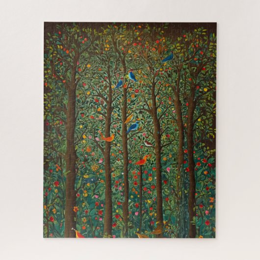 Bezauberter Wald von Songbirds Puzzle (Vertikal)