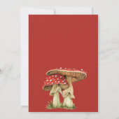 Bezauberter Wald-Wald-Junge zum ersten Geburtstag Einladung (Rückseite)