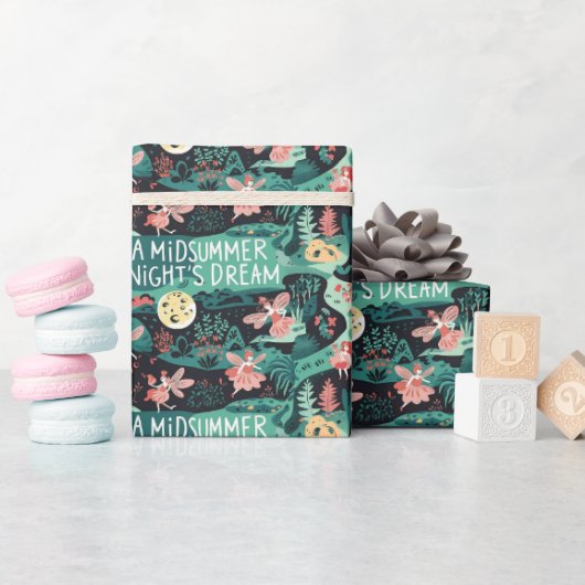 Bezauberter Wald: Whimsical Fairy Geschenkpapier (Babyparty)