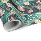 Bezauberter Wald: Whimsical Fairy Geschenkpapier (Rolleneckpunkt)