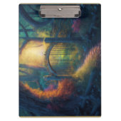 Bezauberter Waldgarten | Digitale Kunst Klemmbrett (Vorderseite)