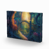 Bezauberter Waldgarten | Digitaler Kunstblock Fotoblock (Rechts)