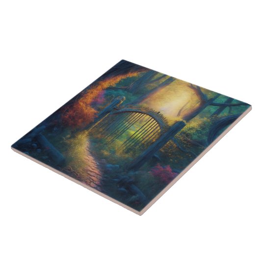 Bezauberter Waldgarten | Fliese (Seite)