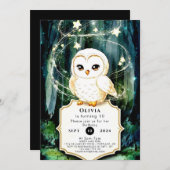 Bezauberter Waldhühnertag Einladung (Vorne/Hinten)