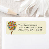 Bezauberter Waldpatchwork Blumenmauerbaum (Insitu)