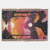 Bezauberter Waldsonnengang Decke (Vorderseite)