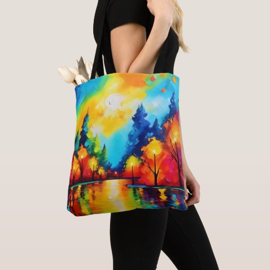 Bezauberter Waldsonnengang Tasche (Von Nahem)