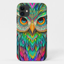 Bezauberter Waldwächter: Owl iPhone Cover"