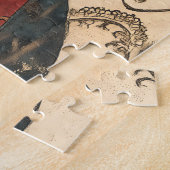 Bezauberter Winter: Der Maiden und der Stag Puzzle (Seite)