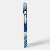 Bezauberter Winter Forest Phone Case (Rückseite / Links)