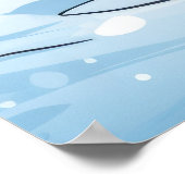 Bezauberter Winterabend Poster (Ecke)