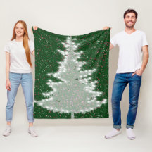 Bezauberter Winterglühen Weihnachtsbaum