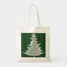 Bezauberter Winterglühen Weihnachtsbaum