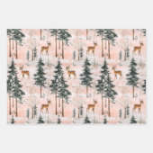 Bezauberter Winterwald Geschenkpapier Set (Vorderseite 2)
