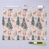 Bezauberter Winterwald Seidenpapier (Handwerk)