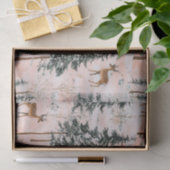 Bezauberter Winterwald Seidenpapier (Geschenk)