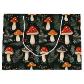 Bezauberter Woodland Urlaub Große Geschenktüte (Vorderseite)