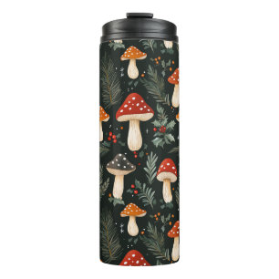 Bezauberter Woodland Urlaub Thermosbecher