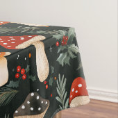 Bezauberter Woodland Urlaub Tischdecke (Beispiel)