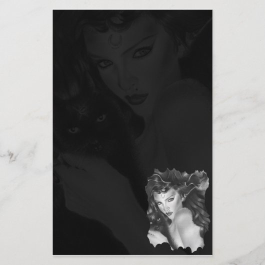 Bezaubertes Briefpapier (Vorderseite)