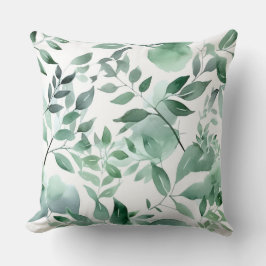 Bezaubertes Evergreen Ballet Botanisch Kissen