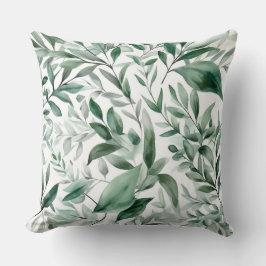 Bezaubertes Evergreen Ballet Botanisch Kissen