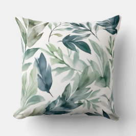 Bezaubertes Evergreen Ballet Botanisch Kissen