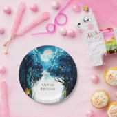 Bezaubertes Kinderwald zum Geburtstag Pappteller (Party)