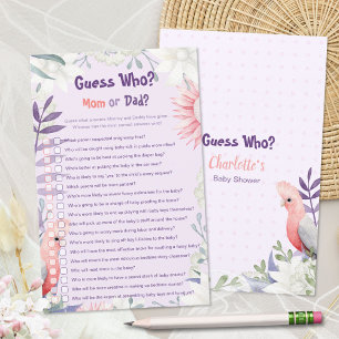 Bezaubertes Lavendel-Mama oder Vater-Kinderduschen