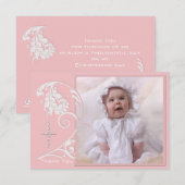 Bezaubertes religiöses Foto Danke Karte (Vorne/Hinten)