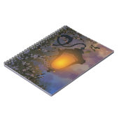 Bezaubertes Twilight-LampenNotebook Notizblock (Linke Seite)