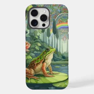 Bezauberung des William Morris Frogs im Wald iPhone 15 Pro Max Hülle