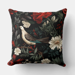 Bezauberung Mitternacht Botanischer Garten Kissen