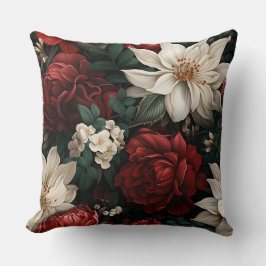 Bezauberung Mitternacht Botanischer Garten Kissen