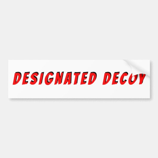 Bezeichnete Decoform Autoaufkleber (Vorne)