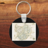 Bezeichnete Karte von Trino Schlüsselanhänger (Vorderseite)