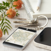 Bezeichnete Karte von Trino Schlüsselanhänger (Vorderseite rechts)