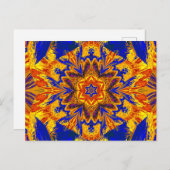 BEZEICHNETE LOTUS 27 POSTKARTE (Vorne/Hinten)