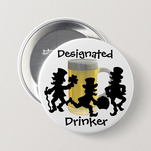Bezeichneter Drinker - SRF Button (Vorne & Hinten)