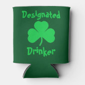 Bezeichneter Drinker St Patrick's Day Dosenkühler (Vorderseite)