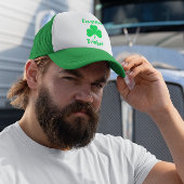 Bezeichneter Drinker St Patrick's Day Truckerkappe