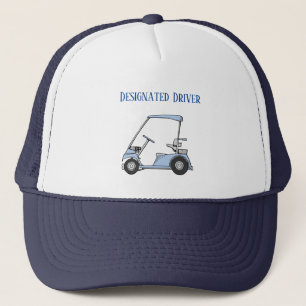 Bezeichneter Fahrer Funny GOLF Truckerkappe